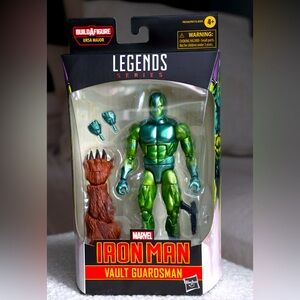 Marvel Iron Man Vault Guardsman Legends Series Hasbro New